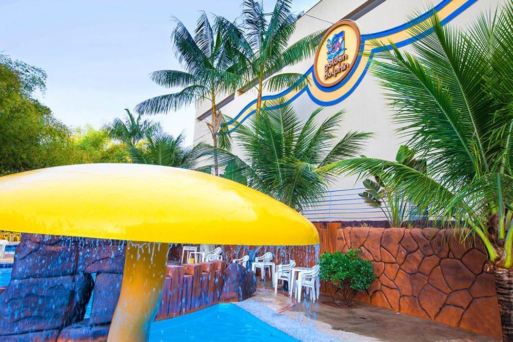 Golden Dolphin Grand Hotel Oficial Caldas Novas Exterior foto